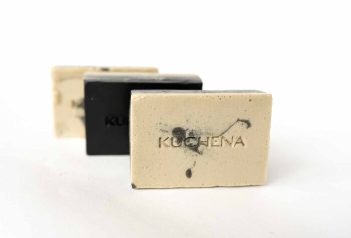 STELLAH | Clarifying Soap | Charcoal, Kaolin Clay & Lavender - trio of bars
